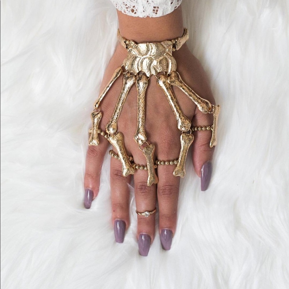 Skeleton hand jewelry